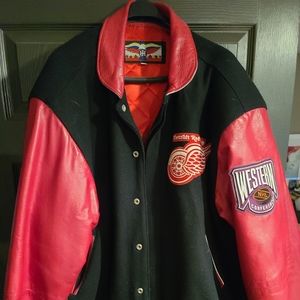 Detroit Red Wings Varsity Jacket
